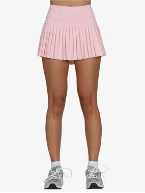 GOLD HINGE Pleated Tennis Skirt M